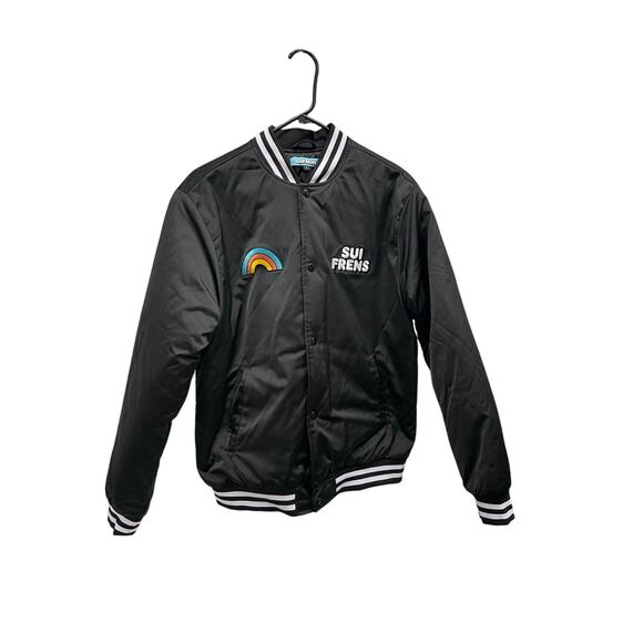 SuiFrens Satin Bomber Rare Sold Out Collectible Jacket Sz L - Picture 1 of 14